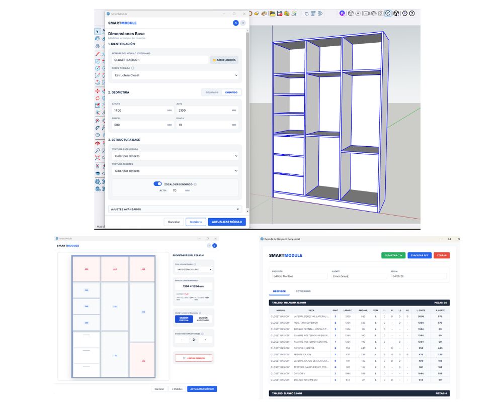 Interfaz del Sistema SmartModule